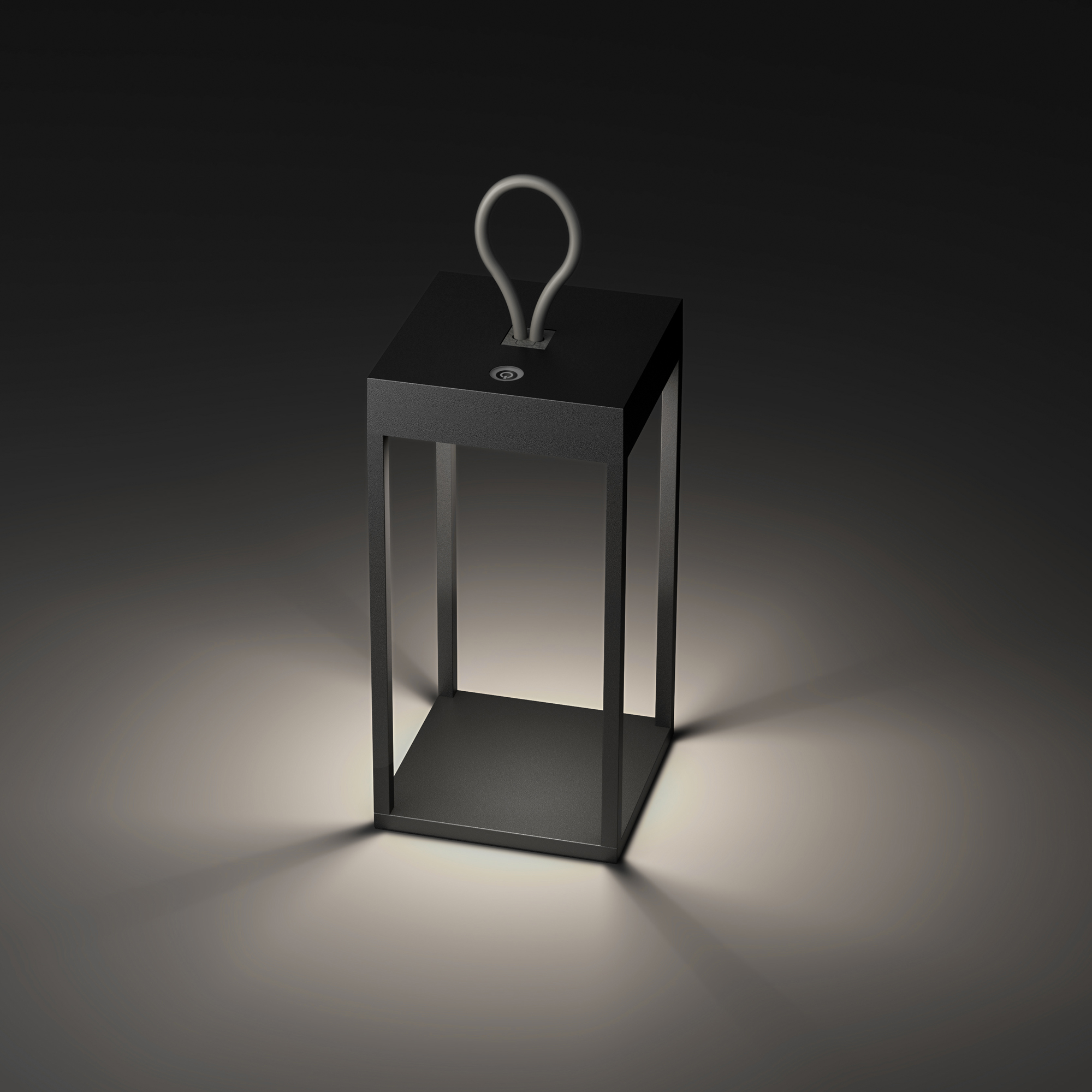 Tafellamp buiten Carlo Touch Antraciet LED met Acc...